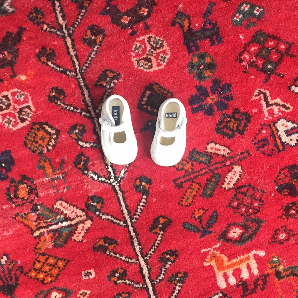 ☀️5/$20- Baby Keds - hard soles! Size 1